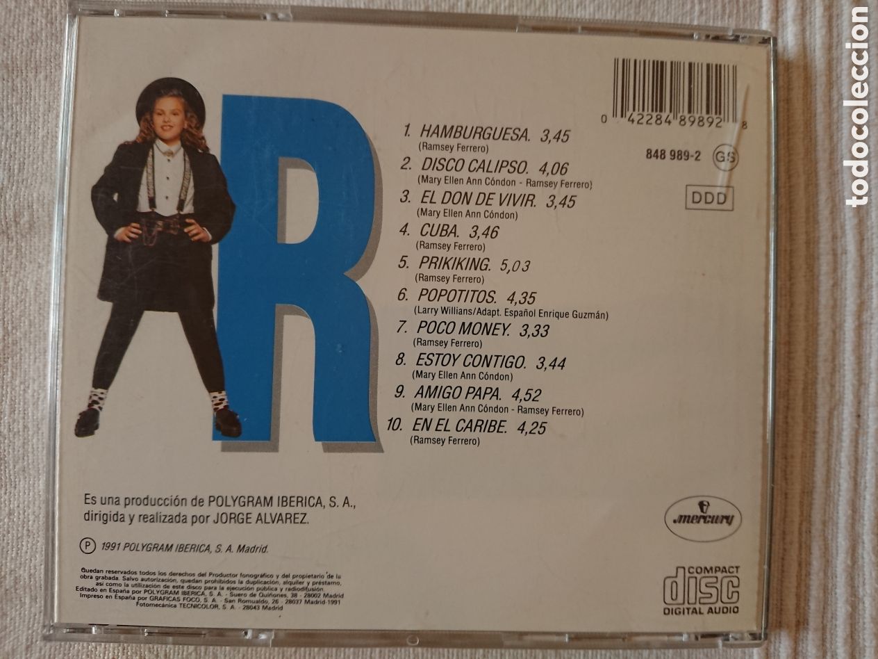 CDs de m&uacute;sica: Ramsey - Hamburguesa - Foto 2