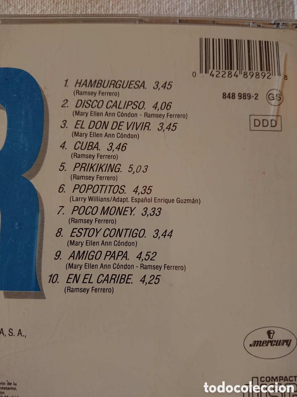 CDs de m&uacute;sica: Ramsey - Hamburguesa - Foto 3