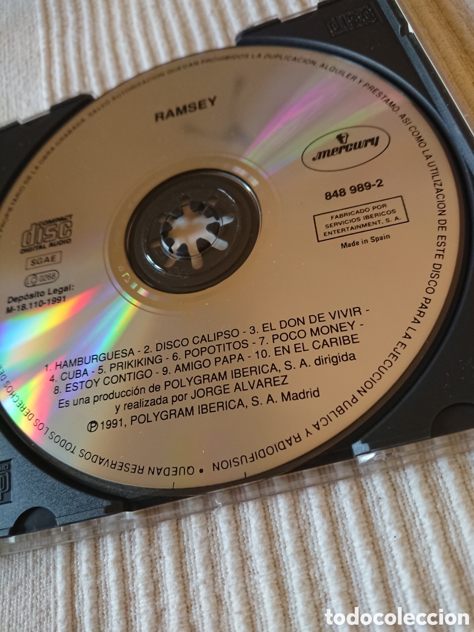 CDs de m&uacute;sica: Ramsey - Hamburguesa - Foto 5
