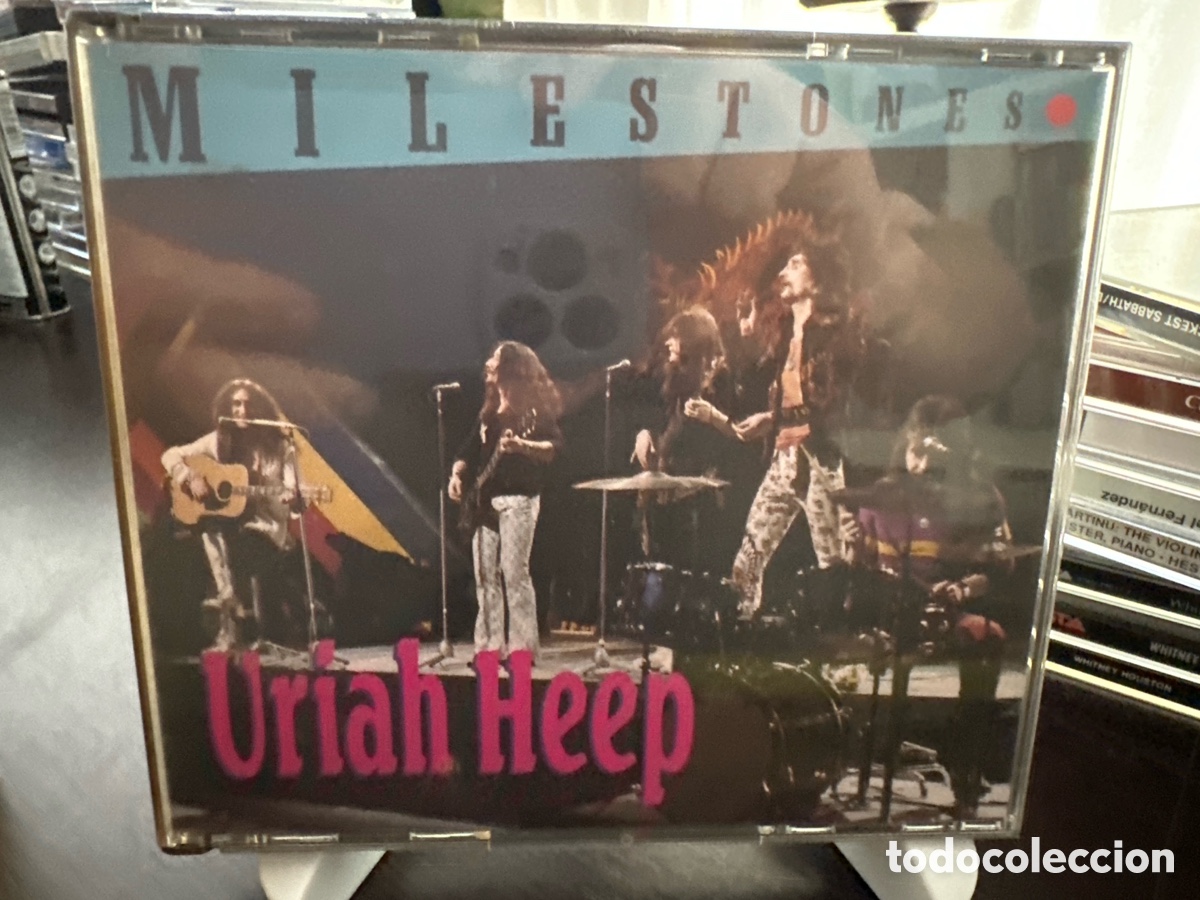 CDs de m&uacute;sica: Uriah Heep - Milestones (2xCD, Comp) - Foto 1