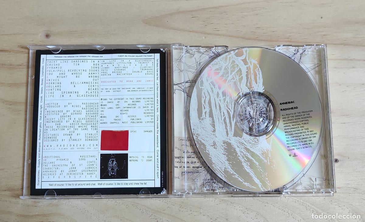CDs de m&uacute;sica: Radiohead - Amnesiac (2003) CD - Foto 3