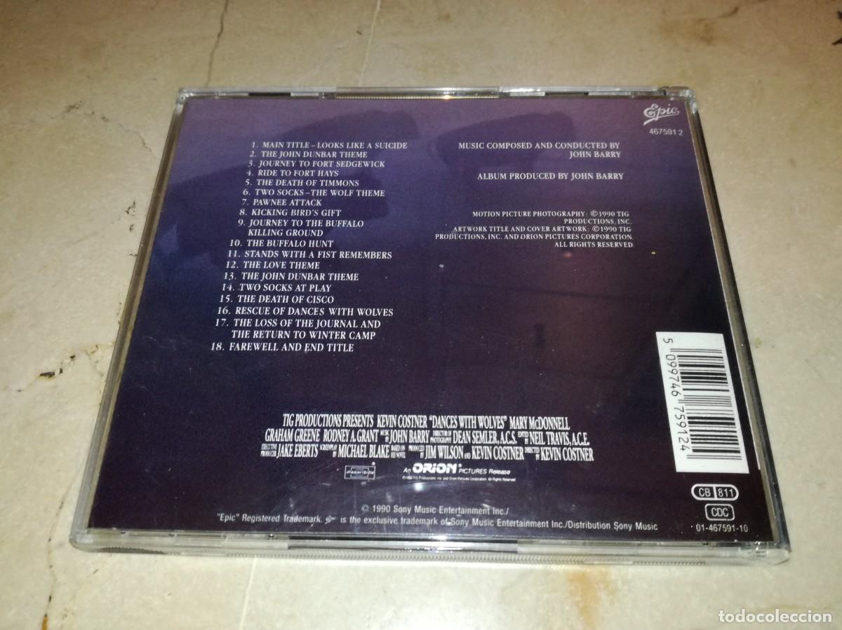 CDs de m&uacute;sica: JOHN BARRY-DANCES WITH WOLVES - Foto 2