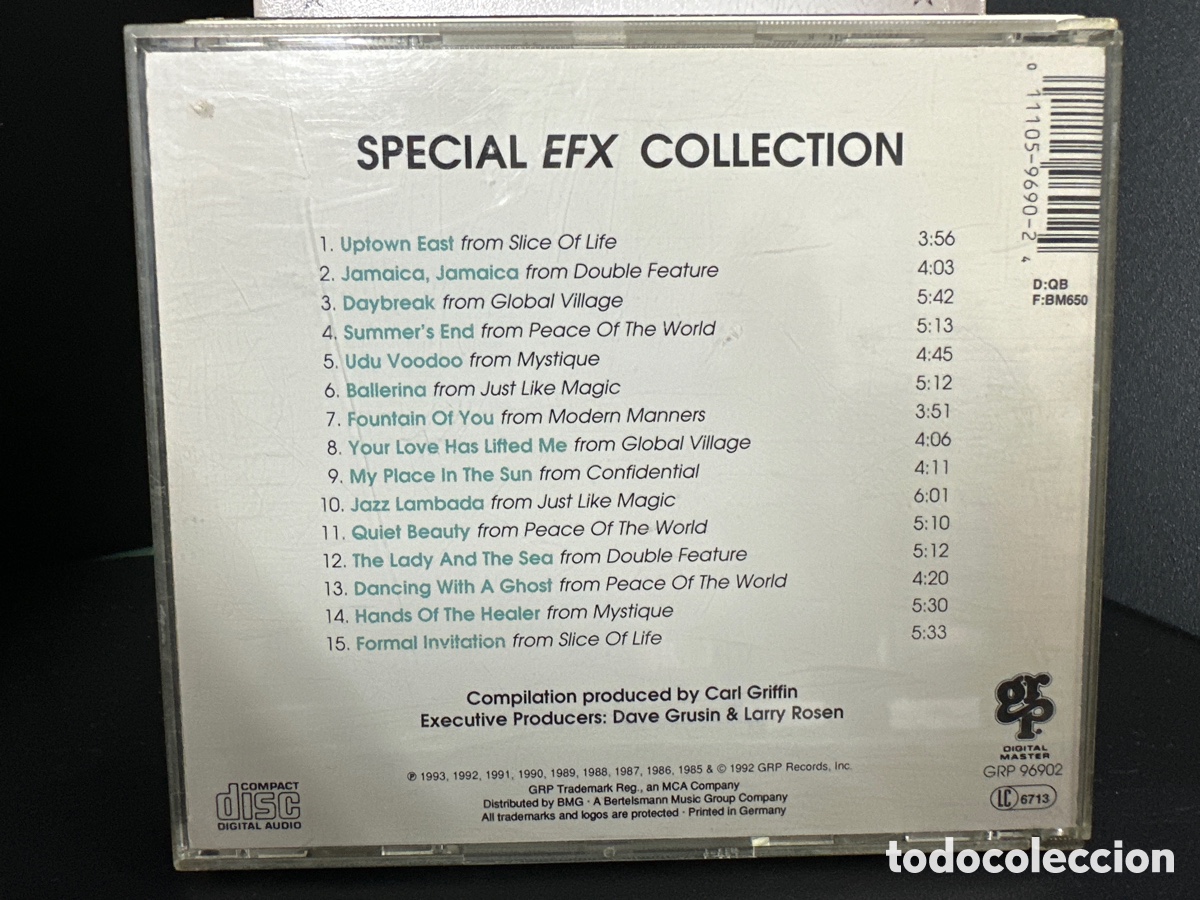 CDs de m&uacute;sica: Special EFX - Collection (CD, Comp) - Foto 2