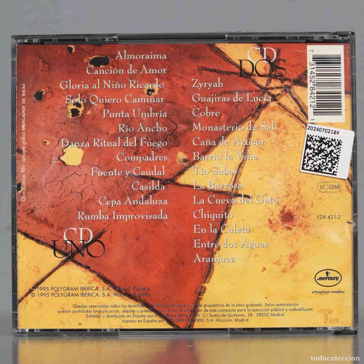 CDs de m&uacute;sica: CD. Paco De Luc&iacute;a &ndash; Antologia - Foto 2