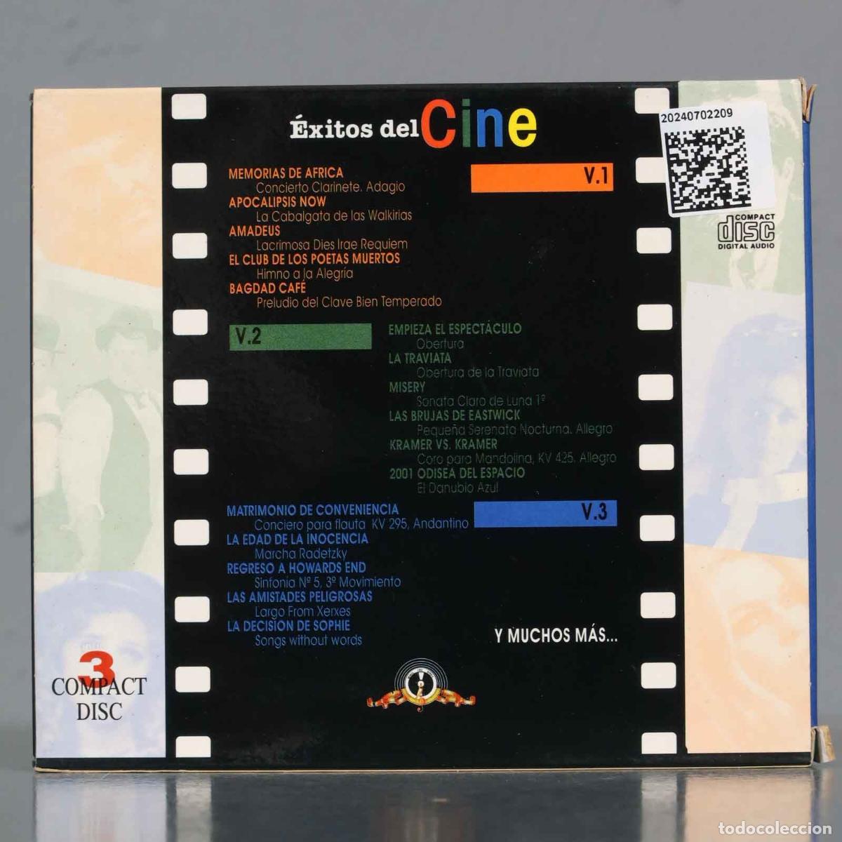 CDs de m&uacute;sica: 3 CD. EXITOS DEL CINE - Foto 2