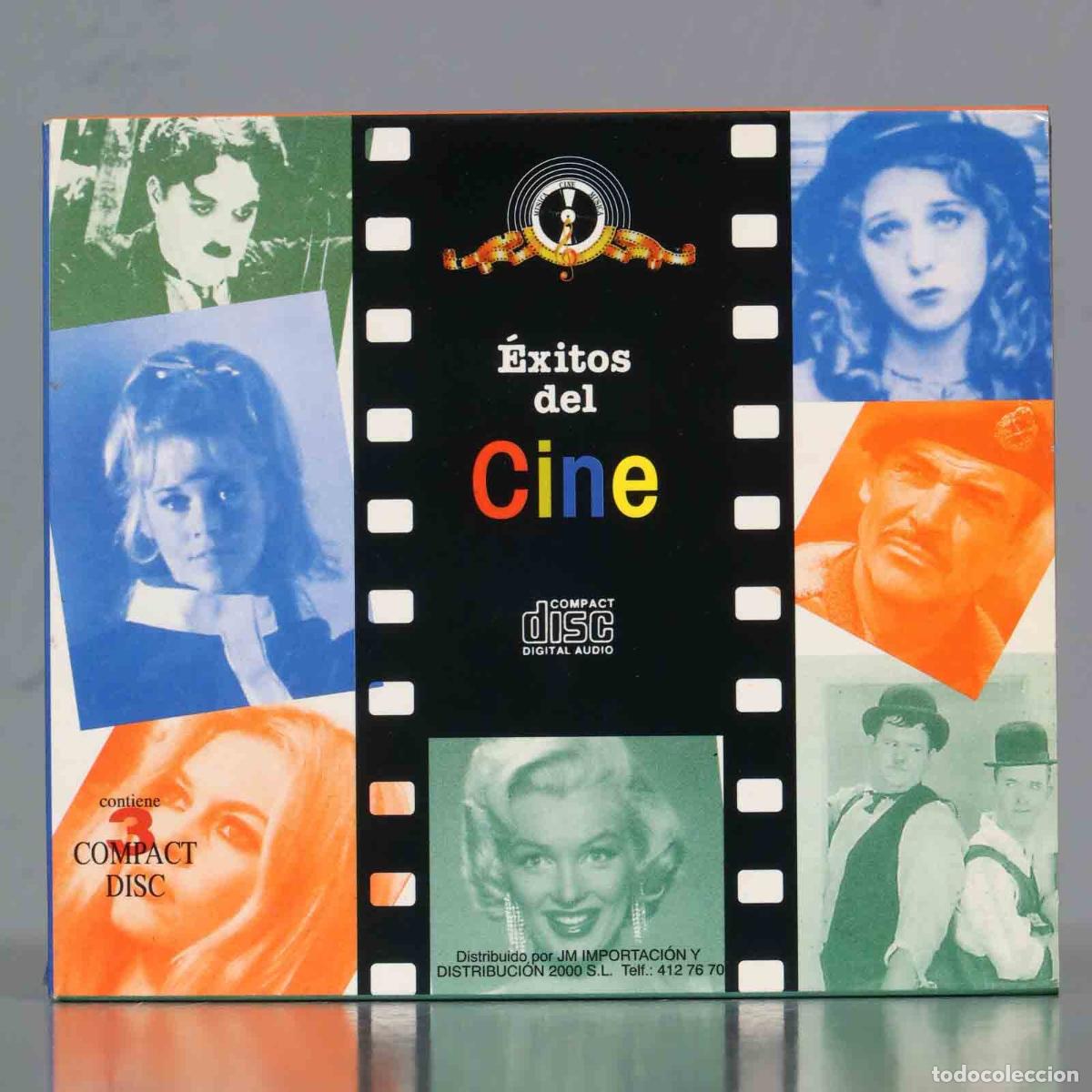 CDs de m&uacute;sica: 3 CD. EXITOS DEL CINE - Foto 1