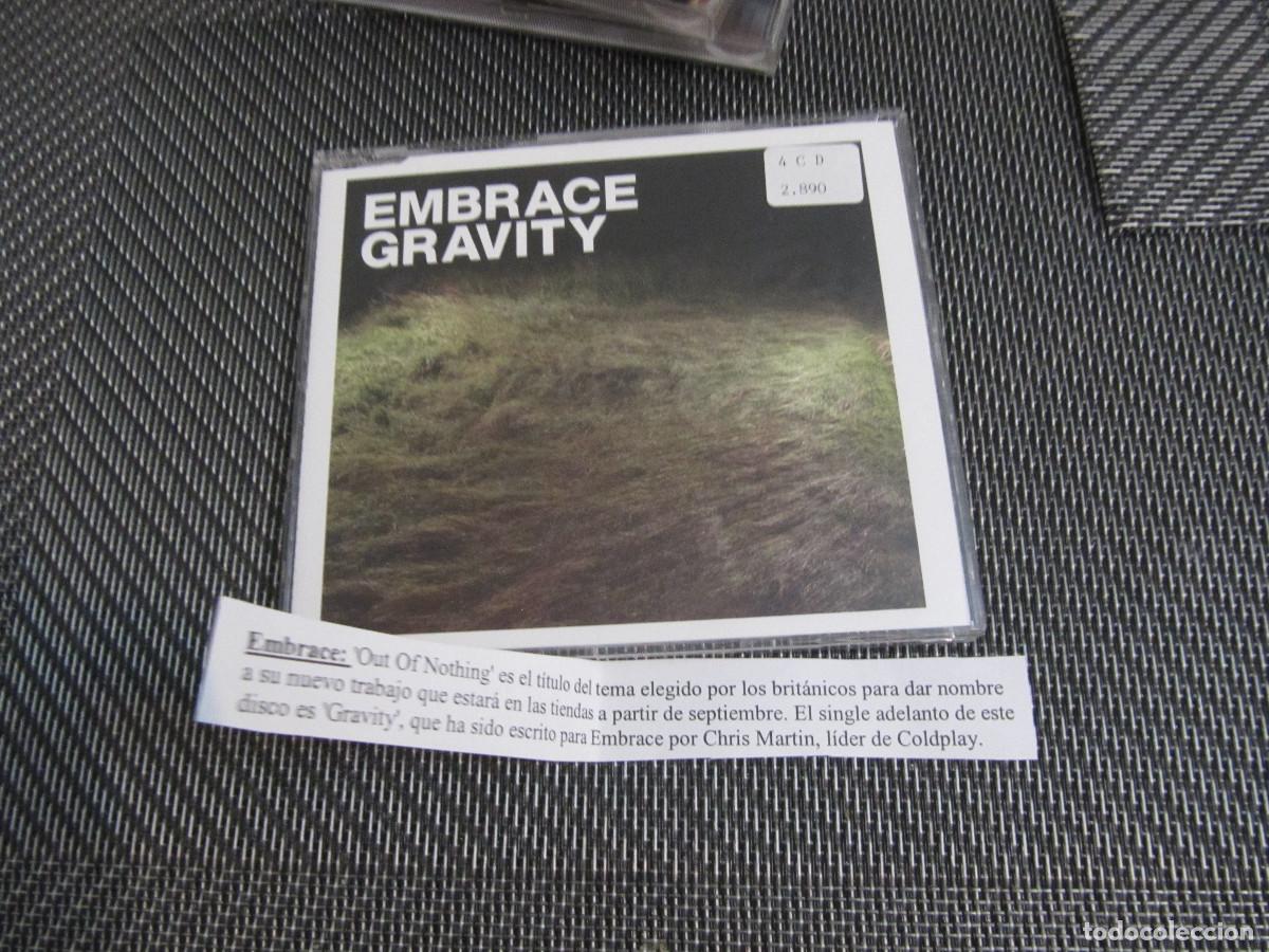 CDs de m&uacute;sica: EMBRACE - GRAVITY - CD SINGLE CADENA 100 - Foto 1