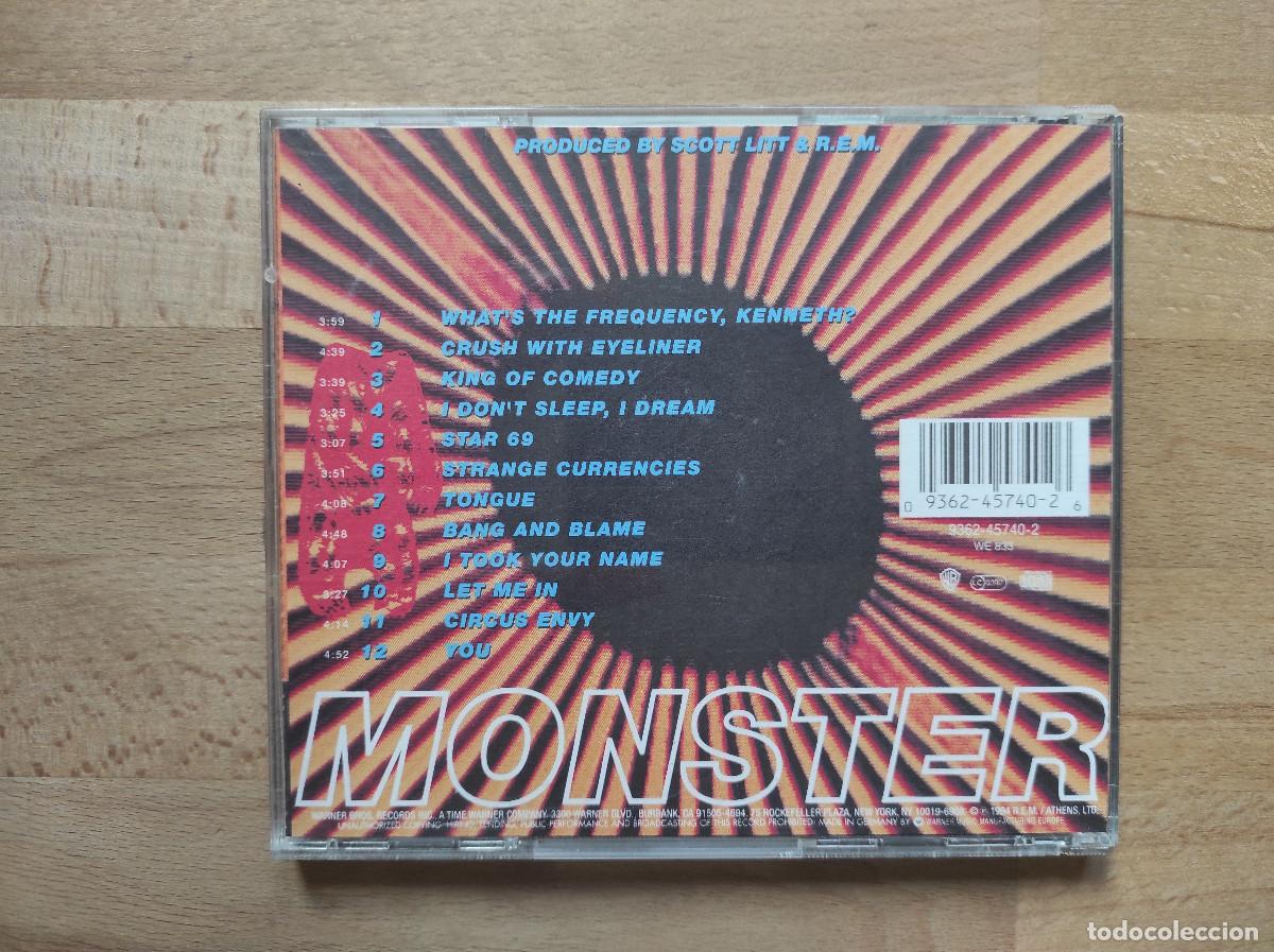CDs de m&uacute;sica: R.E.M - Monster (1994) CD - Foto 3