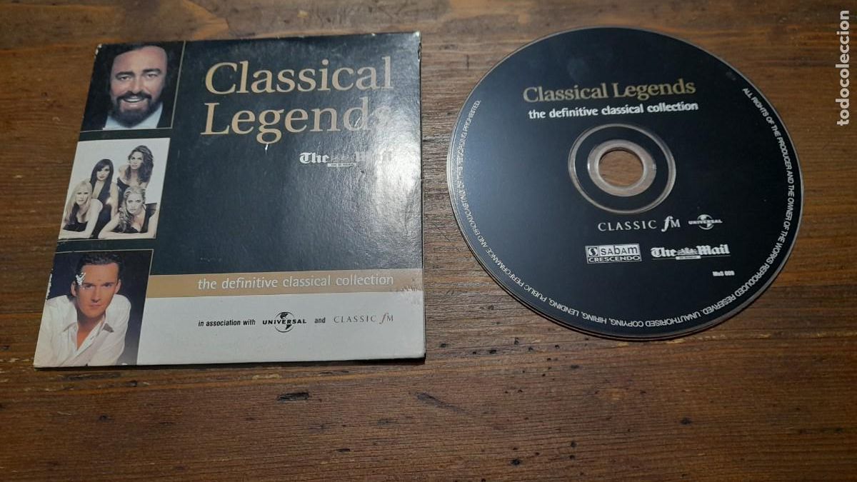 Music CDs: Disco CD de m&uacute;sica cl&aacute;sica Legends classical