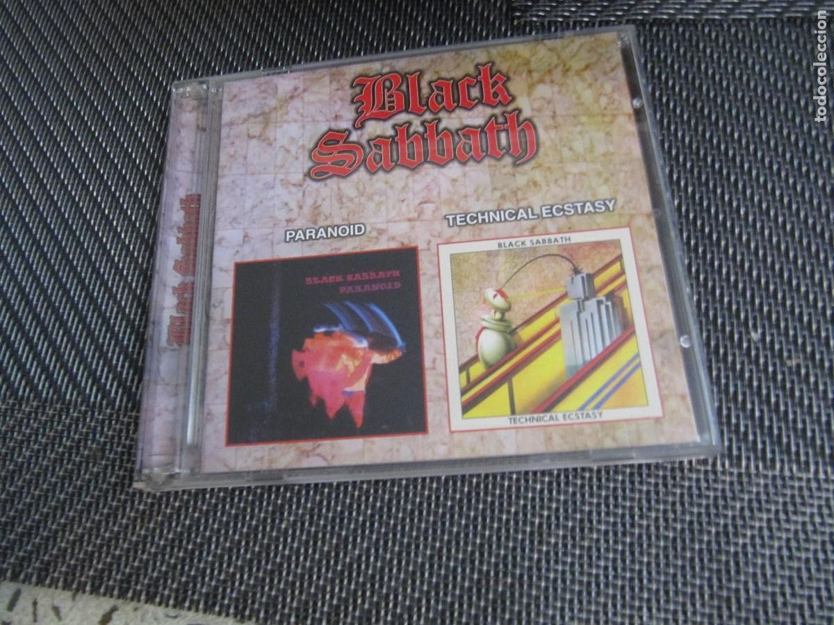 CDs de m&uacute;sica: Black Sabbath &ndash; Paranoid / Technical Ecstasy - Foto 1