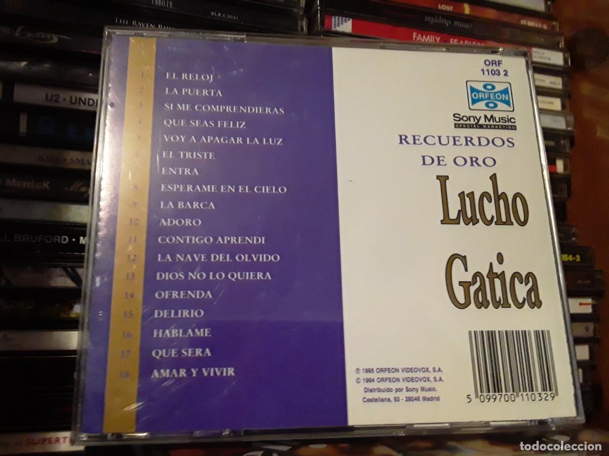 CDs de m&uacute;sica: Lucho Gatica &lrm;&ndash; Recuerdos De Oro - cd - Foto 2