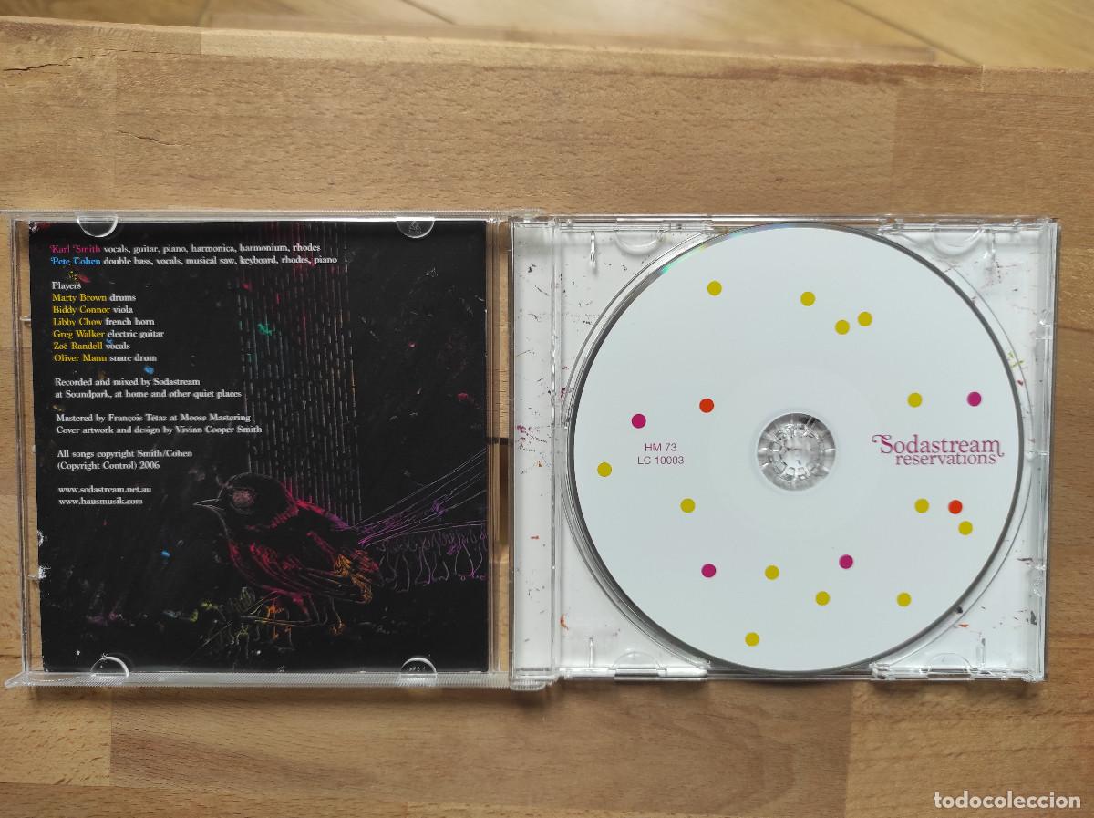 CDs de m&uacute;sica: Sodastream - Reservations (2006) CD - Foto 2
