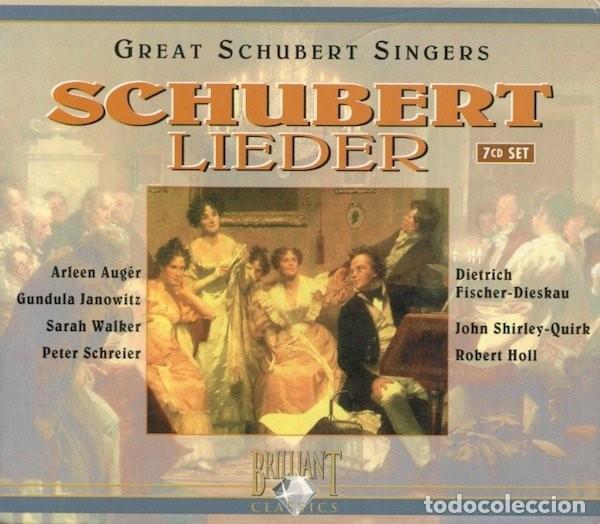 CDs de m&uacute;sica: SCHUBERT: LIEDER - 7 CD SET - BRILLIANT - Foto 1