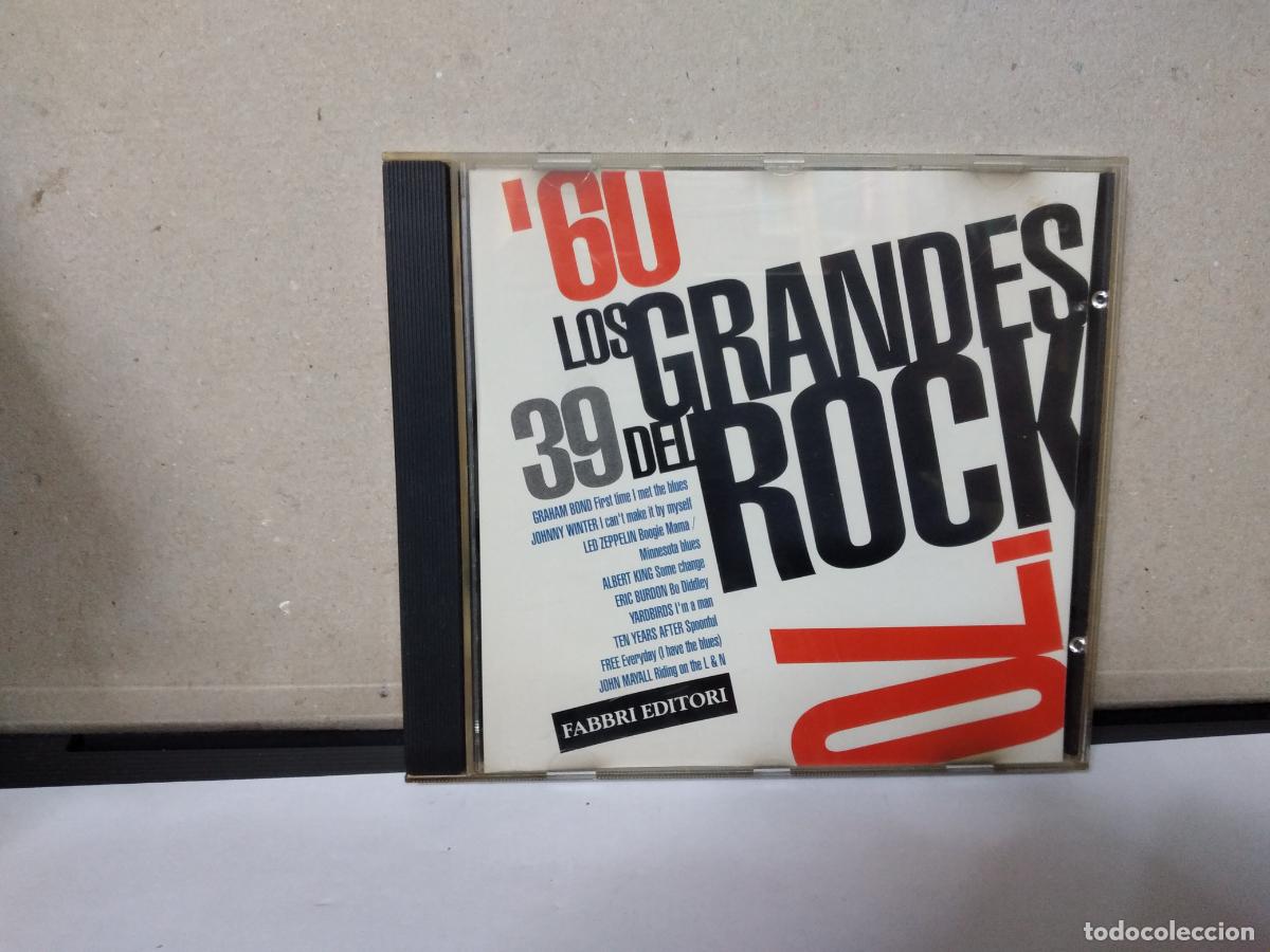 CDs de m&uacute;sica: CD N&ordm; 39 LOS GRANDES DEL ROCK - BLUES ROCK