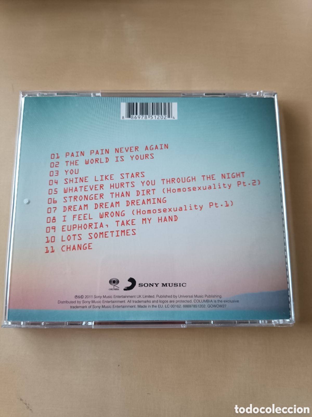 CDs de m&uacute;sica: CD GLASVEGAS - EUPHORIC HEARTBREAK - Foto 2