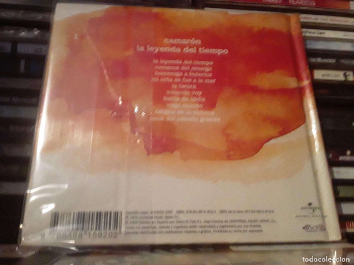 CDs de m&uacute;sica: Camar&oacute;n &lrm;&ndash; La Leyenda Del Tiempo - cd + libro - Foto 2