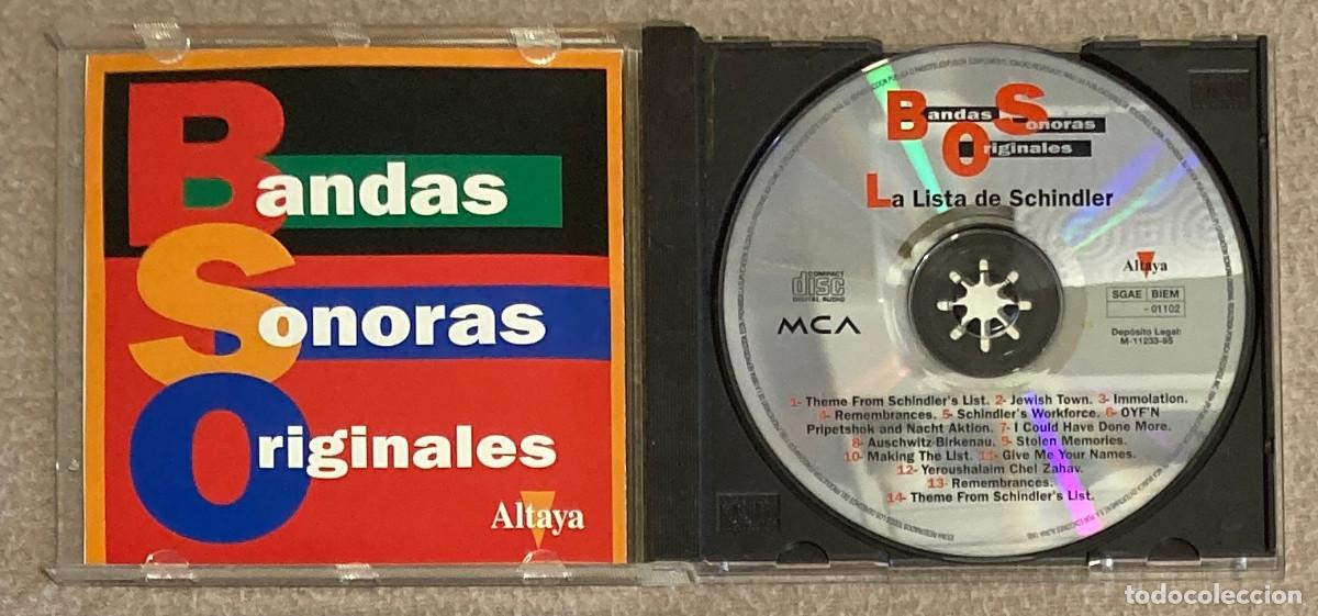 CDs de m&uacute;sica: LA LISTA DE SCHINDLER. BSO (0675CD) - Foto 3