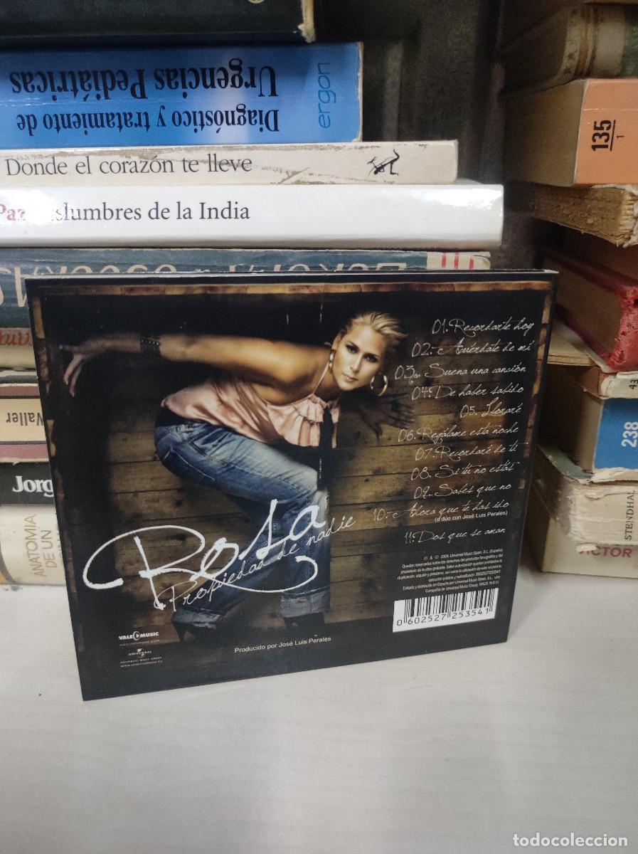 CDs de m&uacute;sica: Rosa L&oacute;pez &ndash; Propiedad De Nadie - Foto 2