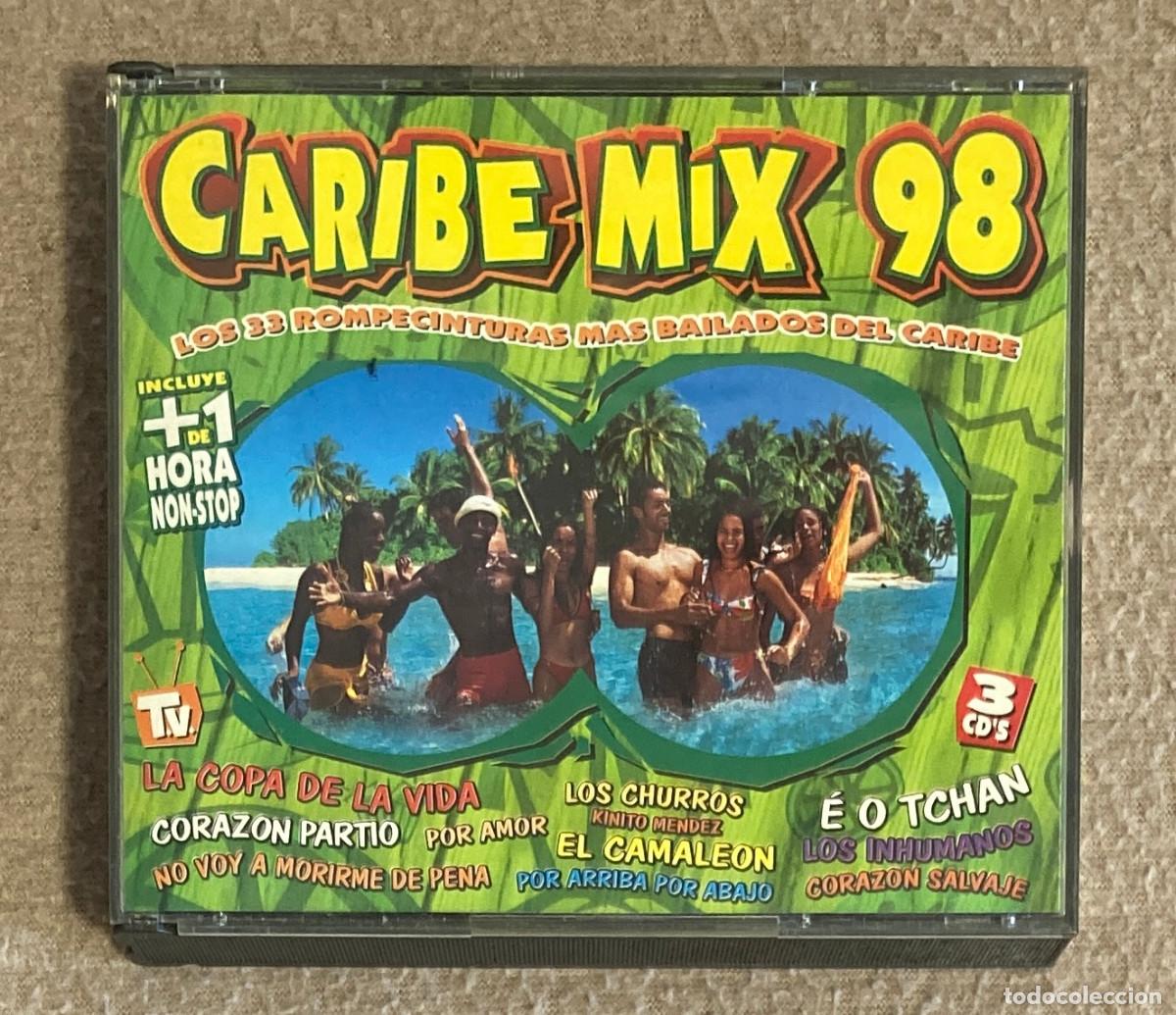 CDs de m&uacute;sica: CARIBE MIX 98 3 CD&acute;S (0665CD) - Foto 1