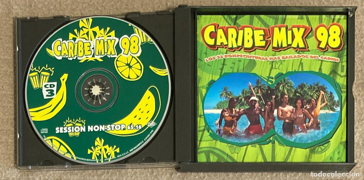 CDs de m&uacute;sica: CARIBE MIX 98 3 CD&acute;S (0665CD) - Foto 3