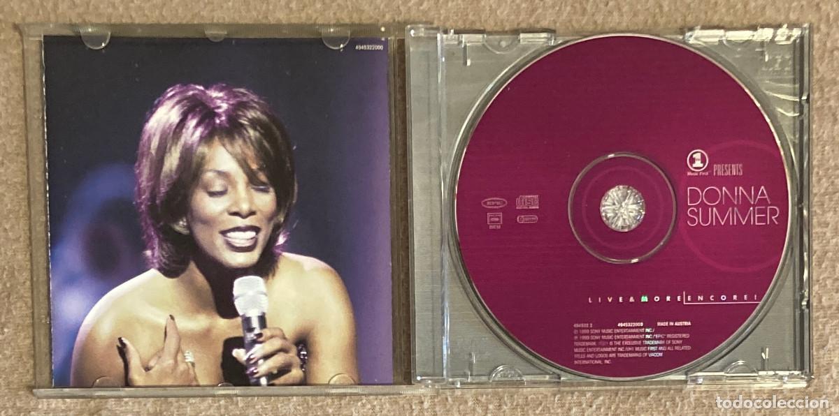 CDs de m&uacute;sica: DONNA SUMMER. LIVE & MORE ENCORE! (0664CD) - Foto 3