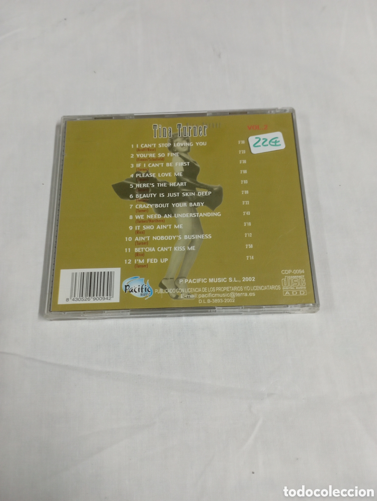 CDs de m&uacute;sica: Tina Turner Vol. 2 original - Foto 2