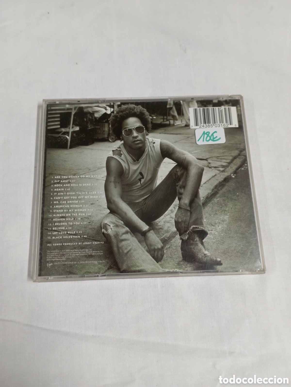 CDs de m&uacute;sica: Lenny Kravitz Greatest Hitz&ntilde;s - Foto 2