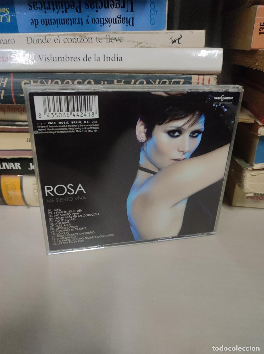 CDs de m&uacute;sica: Rosa &ndash; Me Siento Viva - Foto 2