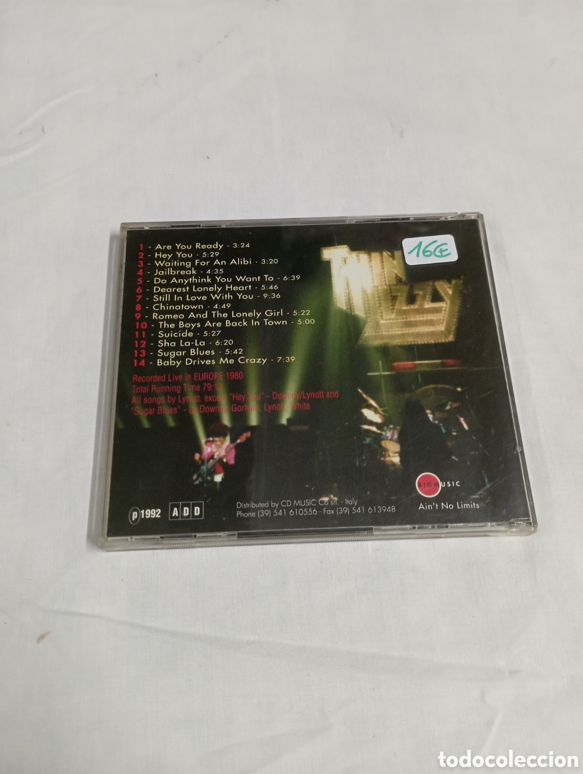 CDs de m&uacute;sica: Thin Lizzy out on bail - Foto 2