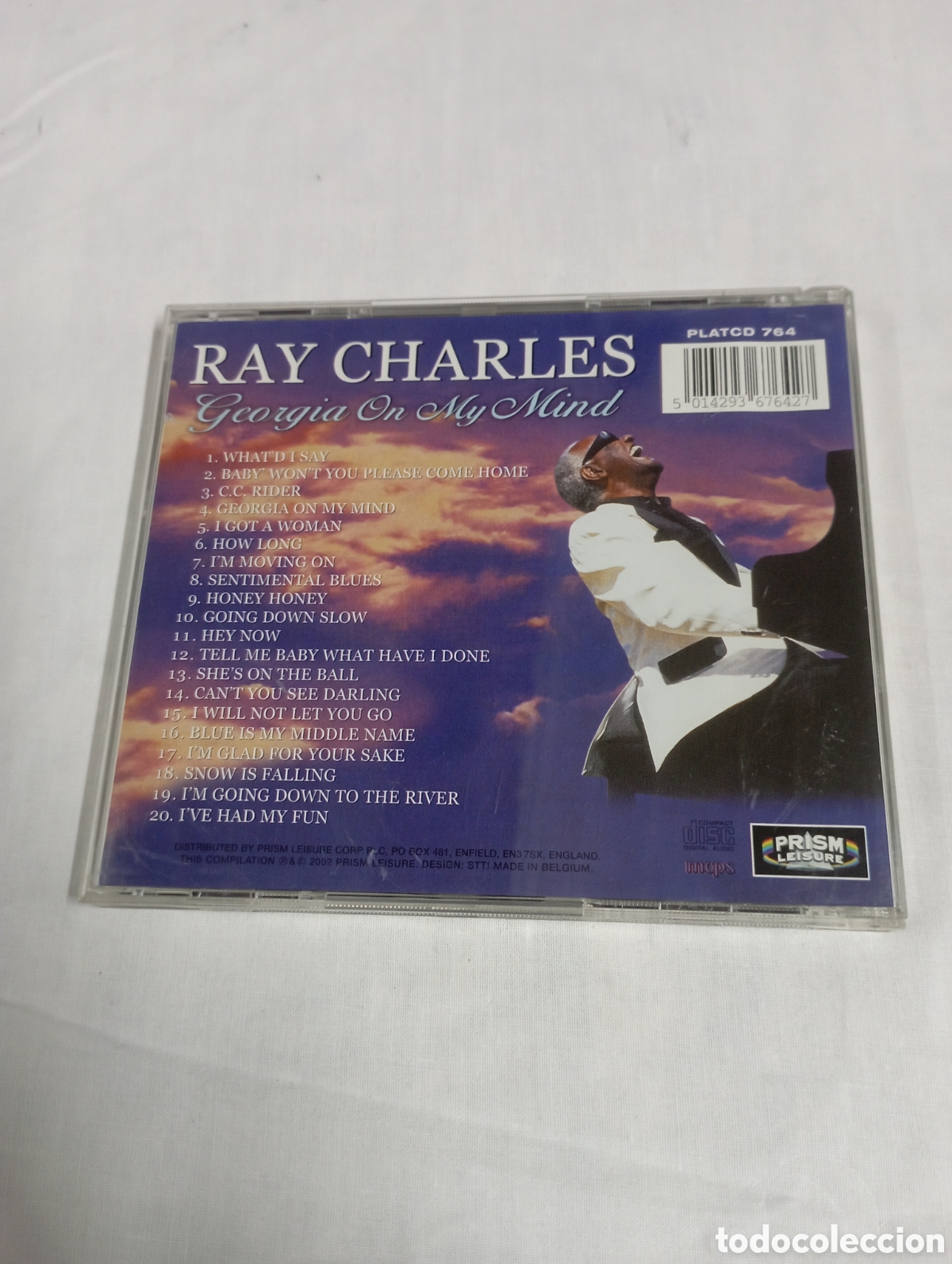 CDs de m&uacute;sica: Ray Charles Georgia on my mind - Foto 2