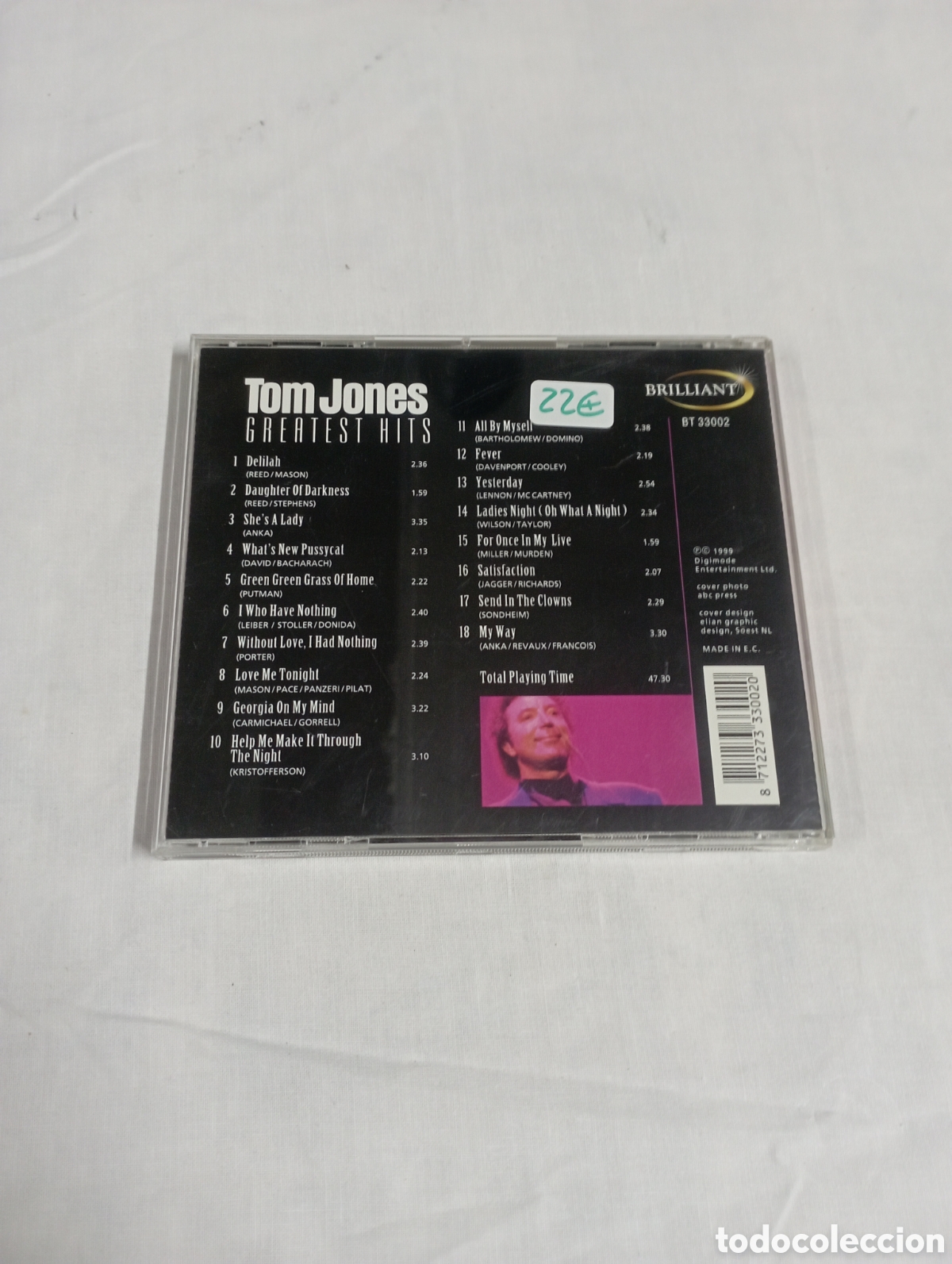 CDs de m&uacute;sica: Tom Jones Greatest hits - Foto 2