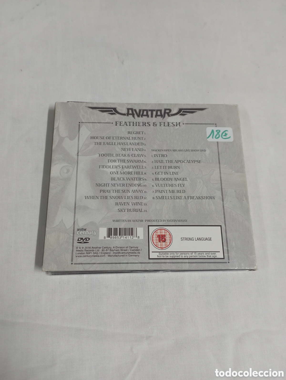 CDs de m&uacute;sica: Avatar &rdquo;feathers&flesh&rdquo; - Foto 2