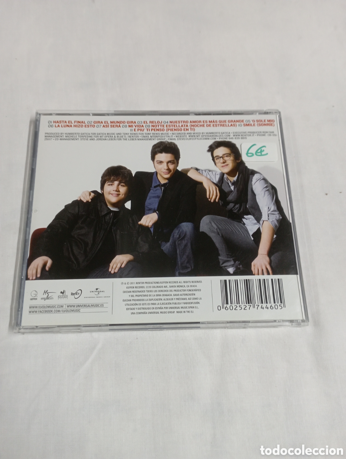CDs de m&uacute;sica: IL Volo &rdquo;Universal music&rdquo; - Foto 2