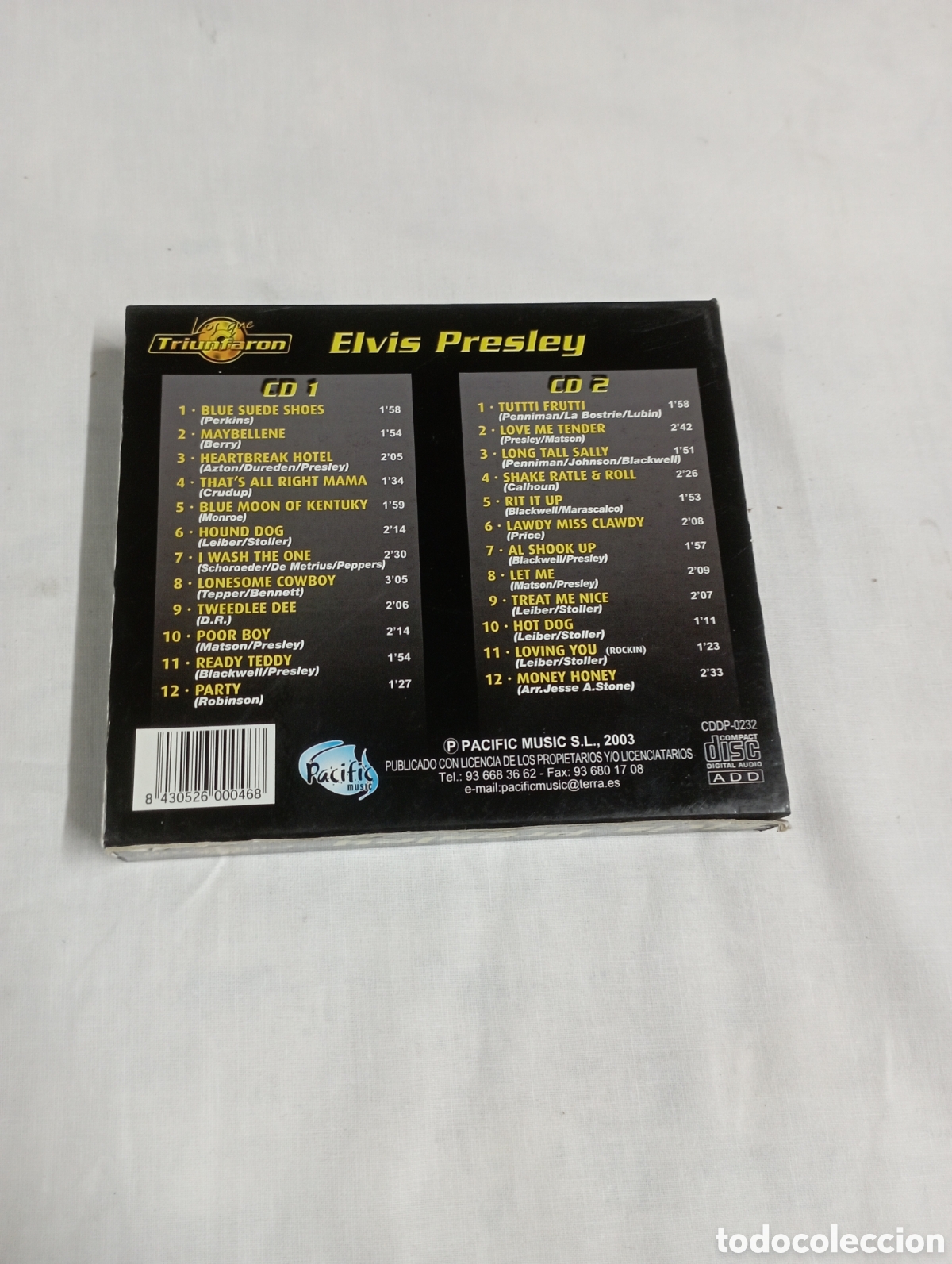 CDs de m&uacute;sica: Los que triunfaron Elvis presley - Foto 2