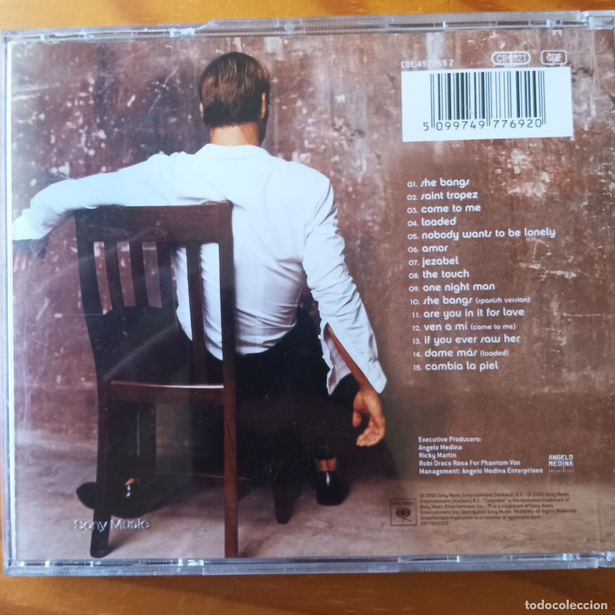 CDs de m&uacute;sica: RICKY MARTIN, SOUND LOADED. CD - Foto 2