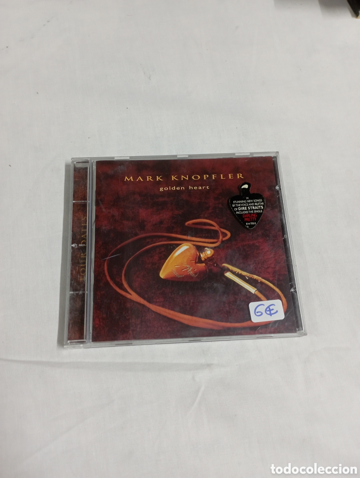 CDs de m&uacute;sica: Mark knopflee golden heart - Foto 1