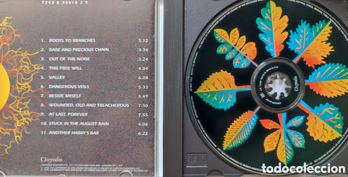 CDs de m&uacute;sica: Jethro Tull - Roots To Branches - CD 1995 - Foto 2