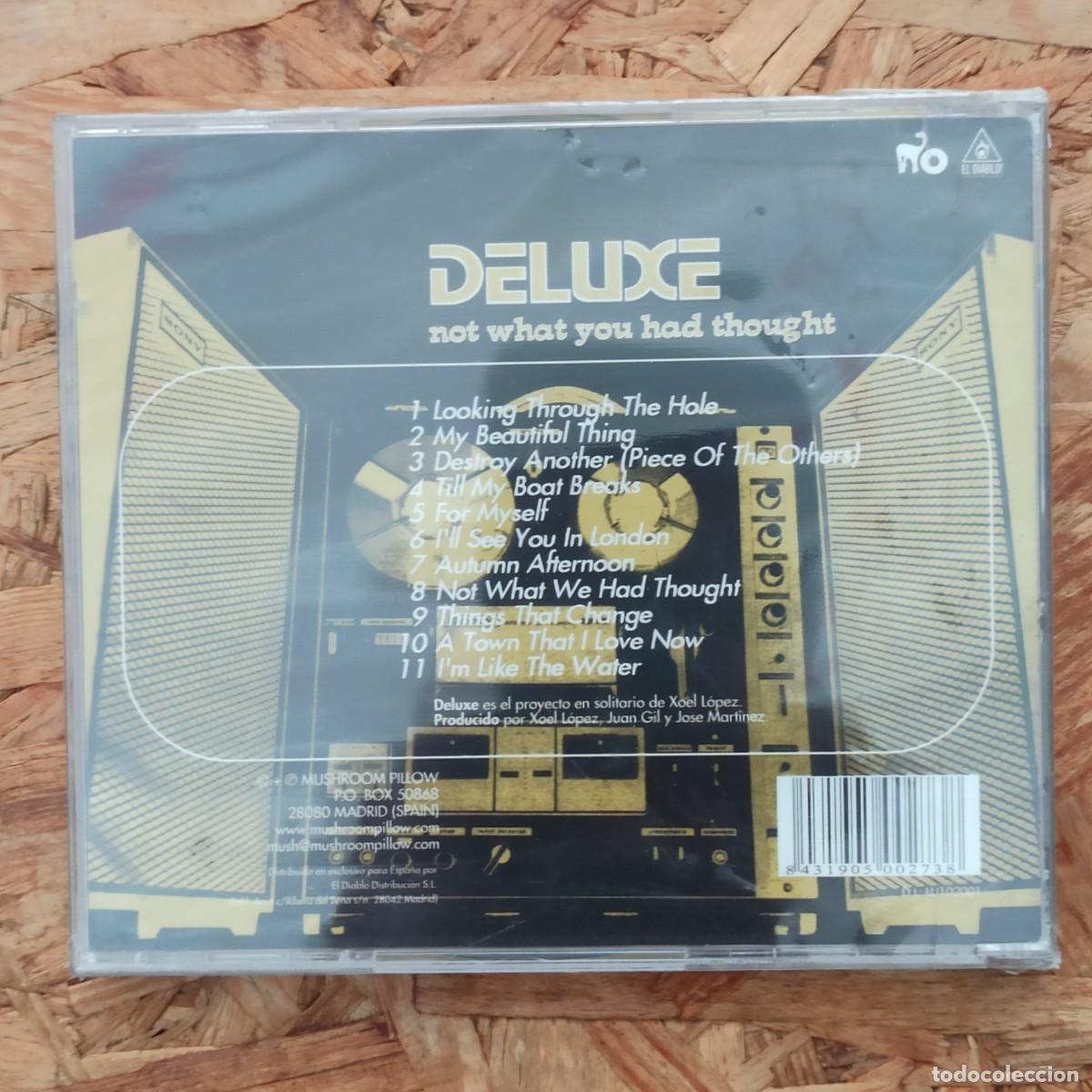 CDs de m&uacute;sica: CD Deluxe &ndash; Not What You Had Thought - Foto 2