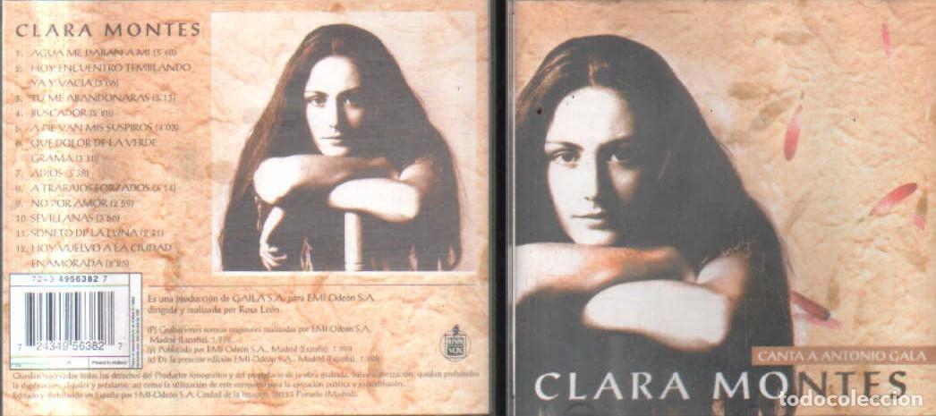 CDs de m&uacute;sica: CLARA MONTES. CD-FLA-1325 - Foto 1