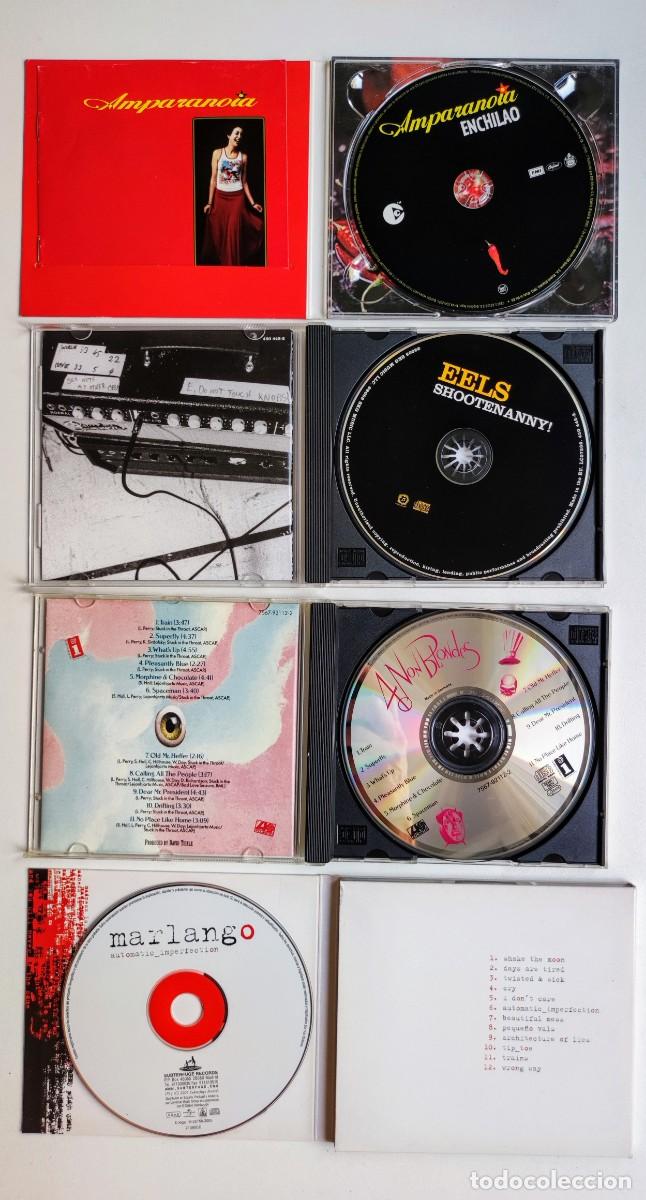 CDs de m&uacute;sica: ROCK LOTE 4 CD - EELS + 4 NON BLONDES + AMPARANOIA + MARLANGO - - Foto 2