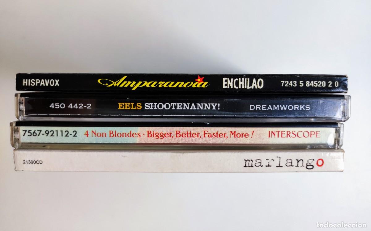 CDs de m&uacute;sica: ROCK LOTE 4 CD - EELS + 4 NON BLONDES + AMPARANOIA + MARLANGO - - Foto 4