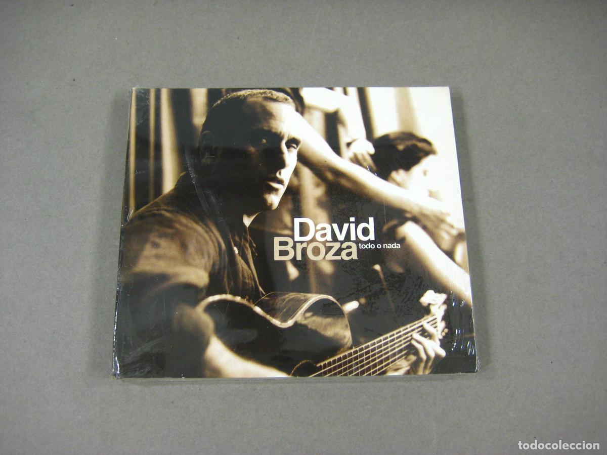 CDs de m&uacute;sica: CD DE DAVID BROZA. TODO O NADA. PRECINTADO - Foto 1