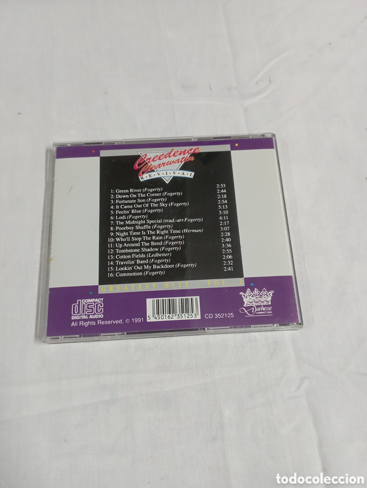 CDs de m&uacute;sica: Creedence Clearwster - Foto 2