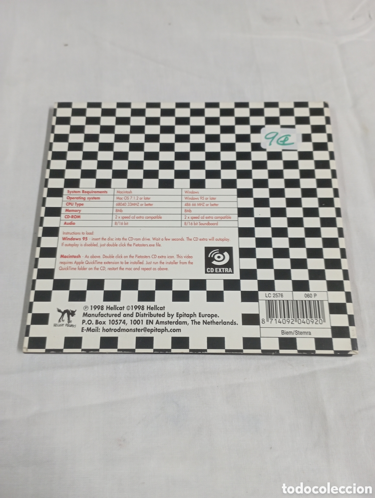 CDs de m&uacute;sica: The Pietasters out all night - Foto 2