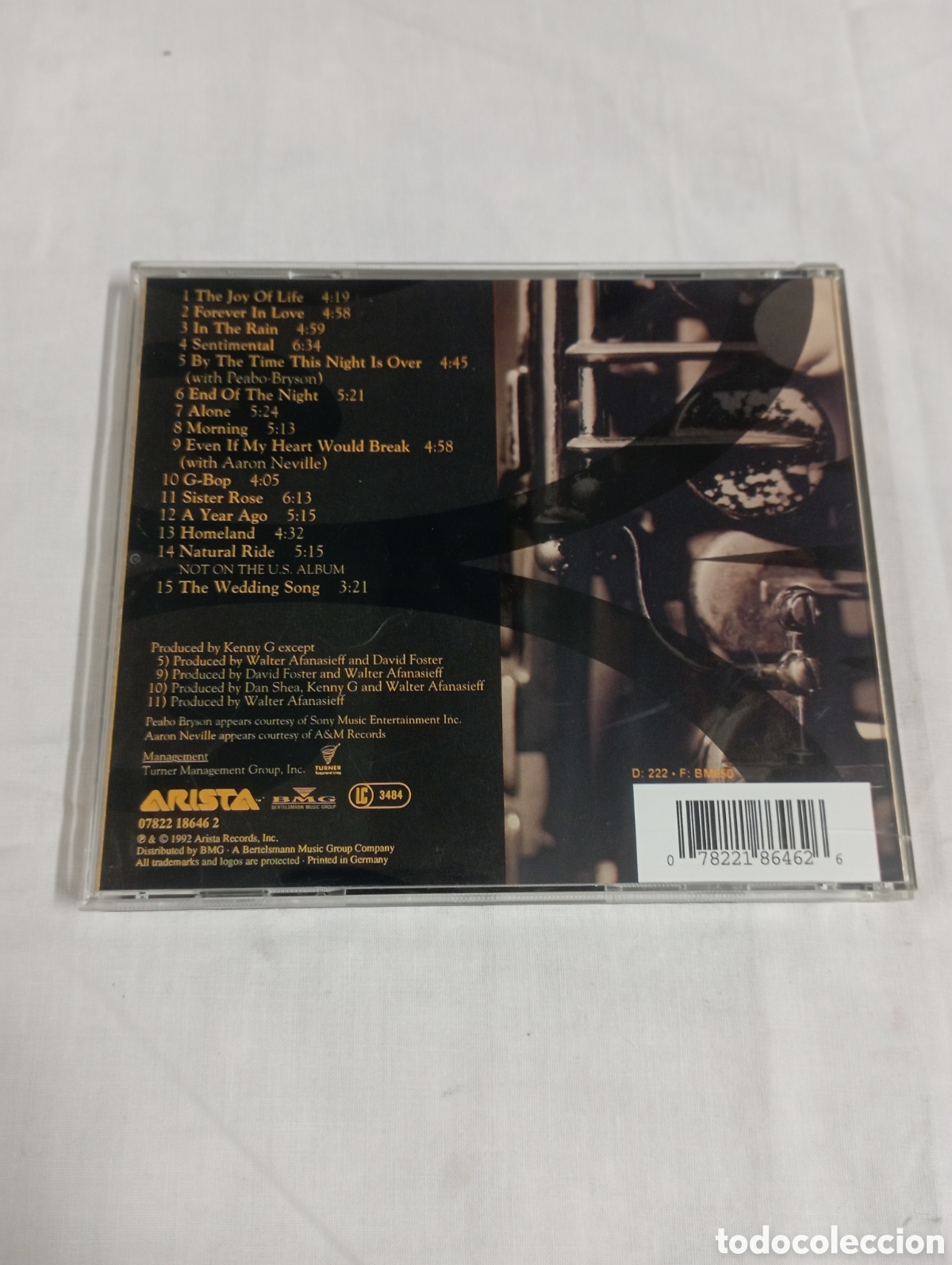 CDs de m&uacute;sica: Kenny G Breatheless original - Foto 2
