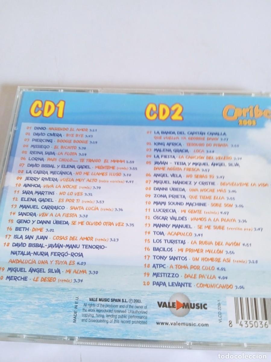 CDs de m&uacute;sica: CARIBE 2003 Hasiendo el Amor CD-1-2 - Foto 4