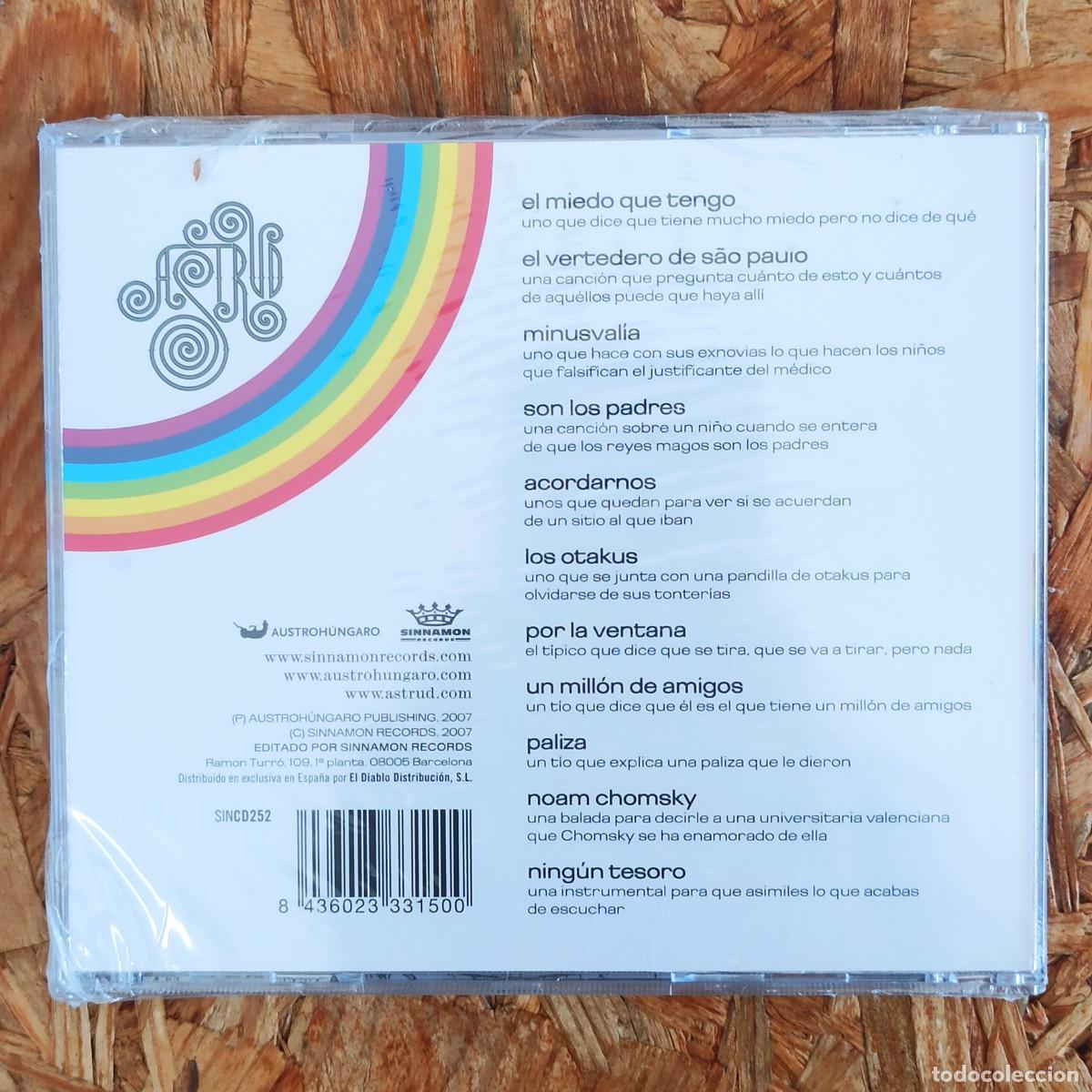CDs de m&uacute;sica: CD Astrud &ndash; T&uacute; No Existes - Foto 2