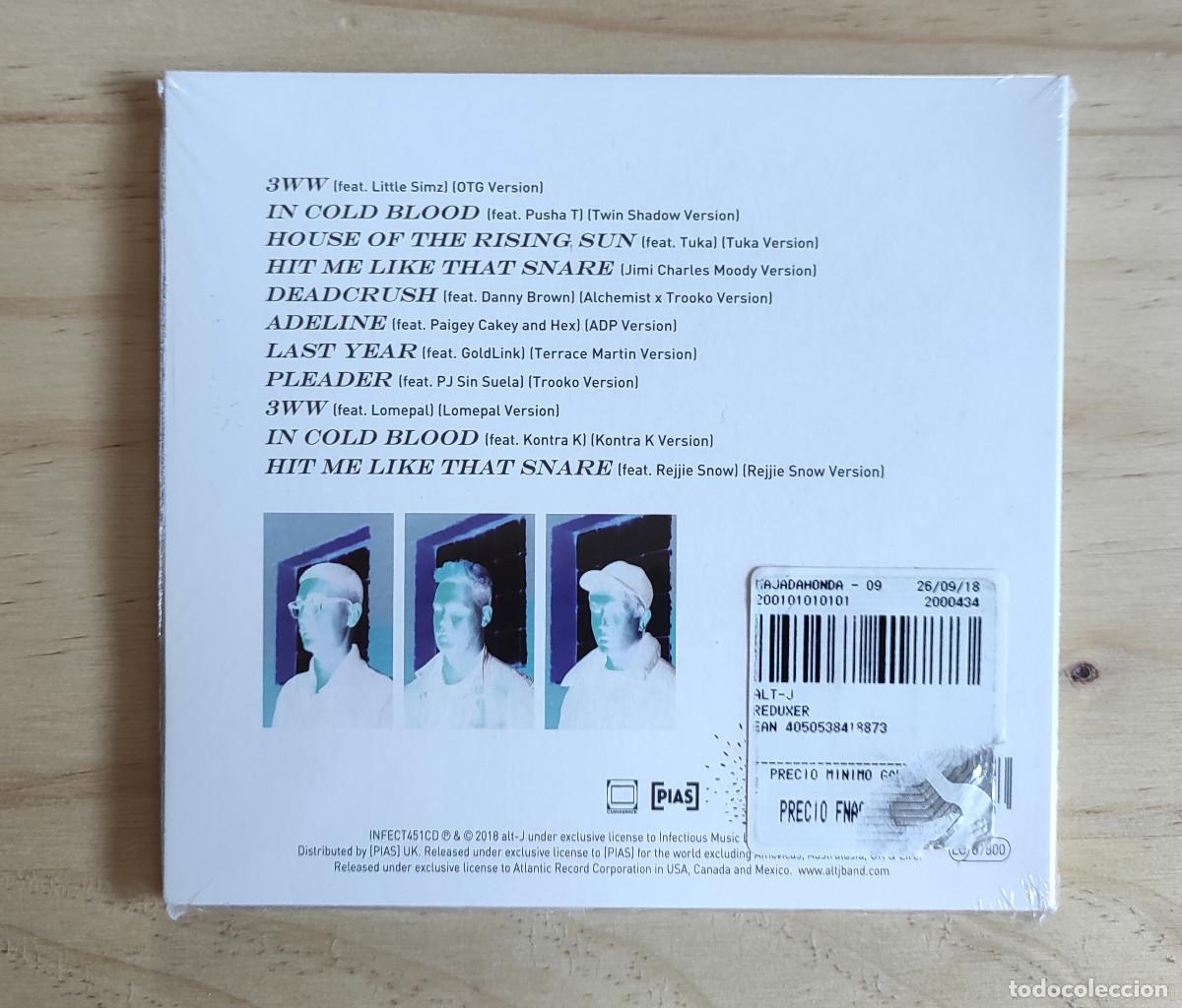 CDs de m&uacute;sica: Alt-J &ndash; Reduxer (2018) CD Nuevo - Foto 2