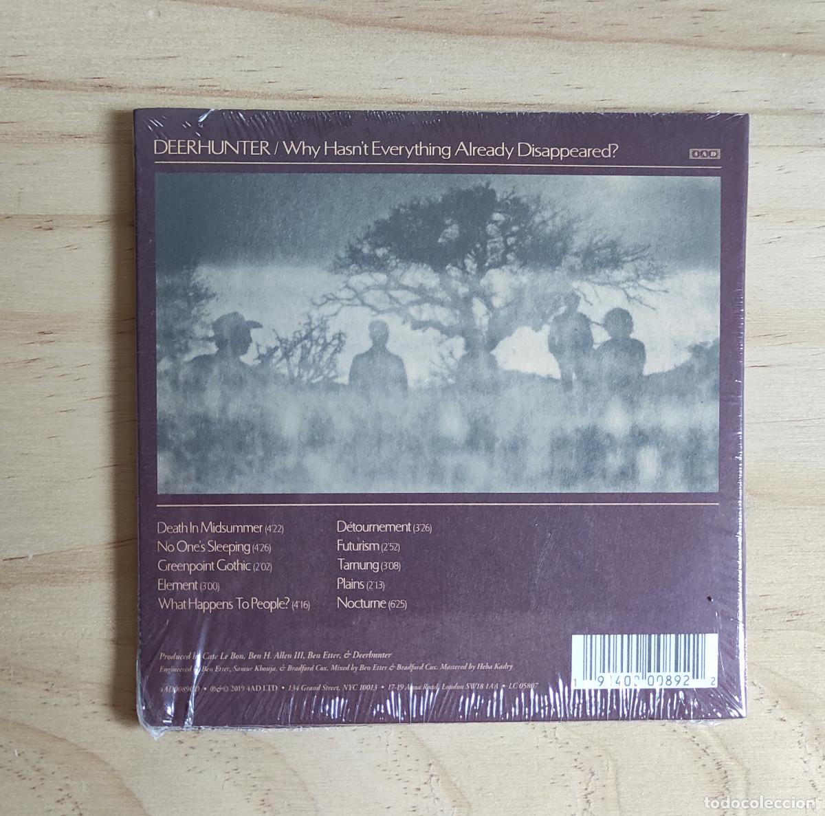CDs de m&uacute;sica: Deerhunter - Why Hasnt Everything Already Disappeared? (2019) CD Nuevo - Foto 2