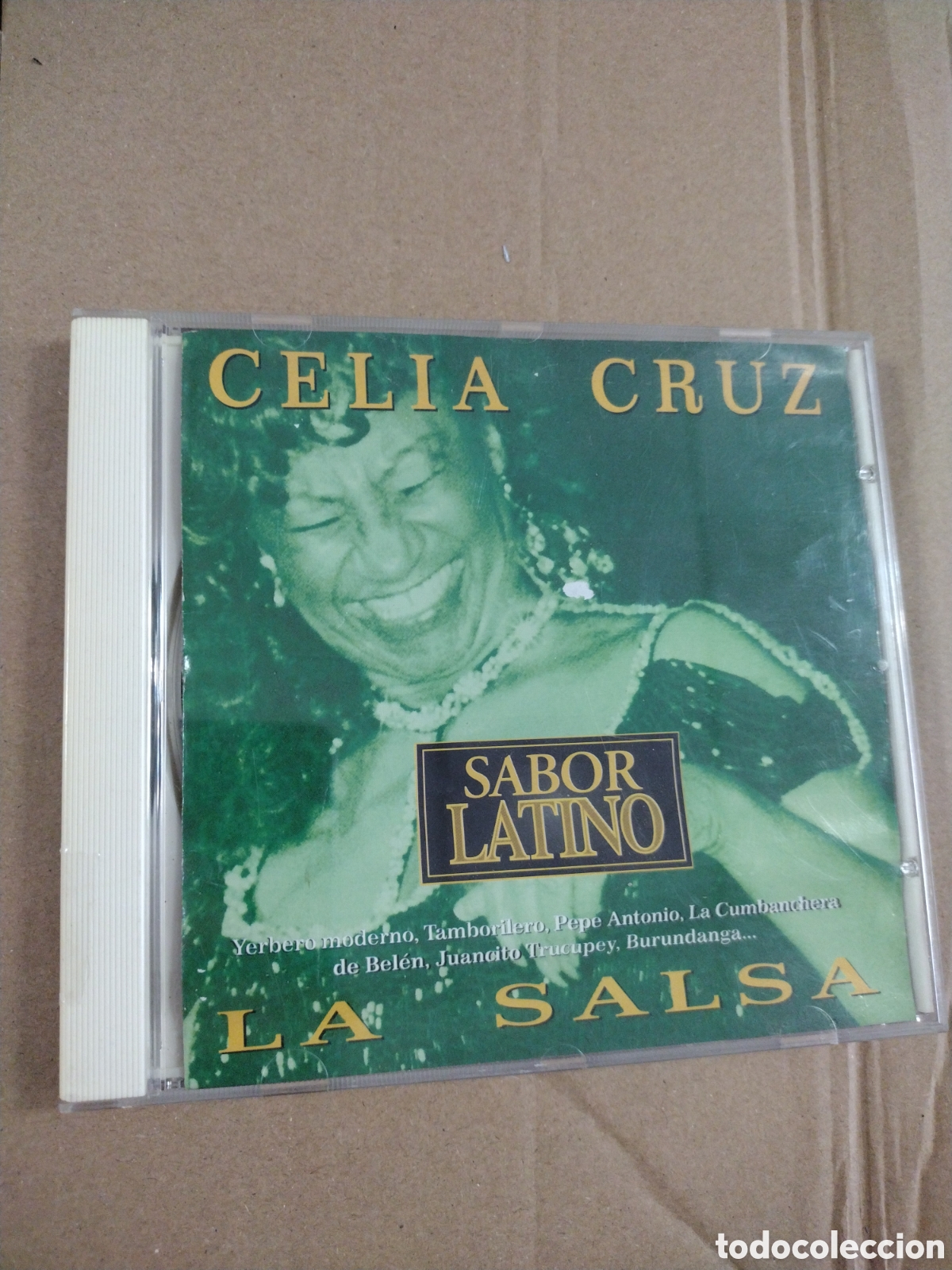 CDs de m&uacute;sica: CELIA CRUZ. SABOR LATINO. CD - Foto 1